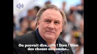 La tirade du vacciné par Gérard Depardieu [upl. by Assiren]