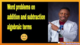 addition and subtraction of algebraic terms in algebra 1 [upl. by Bora]