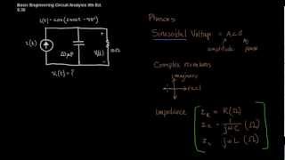 Steady State Circuit Analysis with Phasors [upl. by Eelano]