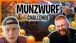 RÜCKKEHR DER MÜNZWURF CHALLENGE 🪙 IN DEN BRUCH MIT DEM KRAKADIL 🐊 mckygaming [upl. by Naryk]