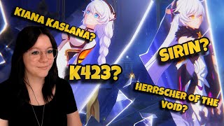 Reacting to Honkai Chronicles  Kiana Kaslana  Honkai Impact 3rd [upl. by Lorine]