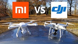 XIAOMI MI Drone vs DJI Phantom 4 Pro  KEN HERON [upl. by Nomihs]