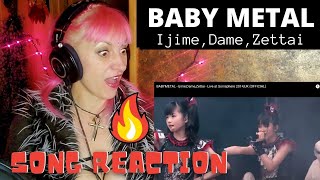 BABYMETAL  IjimeDameZettai  Live at Sonisphere  Vocal PerorReaction amp Analysis [upl. by Yatnoj]