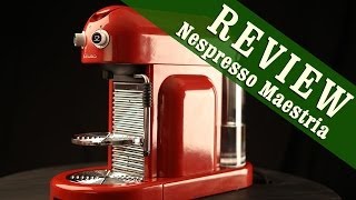 Nespresso Maestria Exclusive Review [upl. by Herbie]