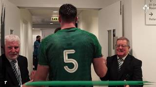 Irish Rugby TV Ireland v New Zealand Tunnel Cam At Aviva Stadium [upl. by Lizbeth]