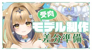 Vo15【live2d 】受肉モデル制作配信【モデリング 差分準備編】 [upl. by Ruby]