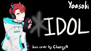 Bass cover IDOL アイドル  YOASOBI 한글자막 [upl. by Euphemie]