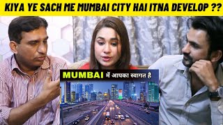 Pakistani Reacts to Mumbai city  Most developed city of India  Emerging India  Mumbai drone view [upl. by Lienahs]