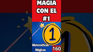 MAGIA CON EL 1 INCREIBLE  calculomental matemáticas educación mathquiz maths math shorts [upl. by Bhatt548]