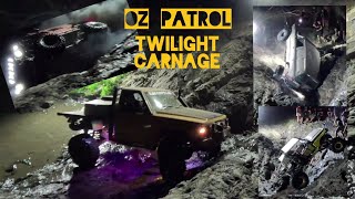 The Springs 4x4 park Carnage and rollover at The Battleaxe Gatekeeper [upl. by Orian]