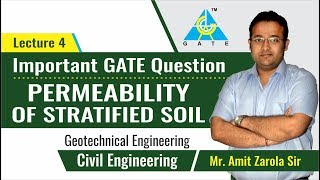 Permeability Of Stratified Soil  Lecture 4  Geotechnical Engineering [upl. by Sileray]