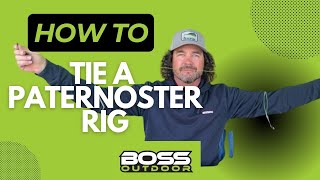 How to tie a paternoster rig [upl. by Ednyl]