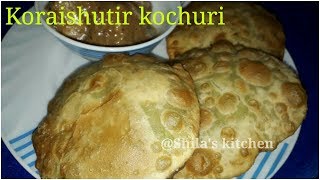 koraishutir kochuri recipe video  Koraishutir Kochuri  Motorshutir Kochuri  bengali matar kachori [upl. by Polad]