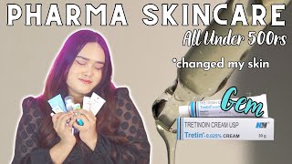 Pharmacy Skincare That Truly Works🏨  Under 500rs ONLY [upl. by Si382]