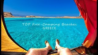 30 TOP Free Camping beaches in GREECE  30 παραλίες για κατασκήνωση amp φυσιολατρία [upl. by Madigan773]