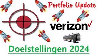 Beleggings Portfolio Doelstellingen 2024 [upl. by Ciapas]