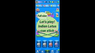 Full Lets play cue sticks Indian Lotus🪷 [upl. by Buckden]