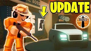 BIGGEST Jailbreak UPDATE Monday NEW  ASIMO3089 BADCC TESTING  Roblox Jailbreak Weapon Update [upl. by Pennie]