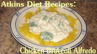 Atkins Diet Recipes Low Carb Chicken Alfredo IF [upl. by Patrick]