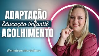 Como fazer a adaptação na Educação Infantil [upl. by Mallina837]