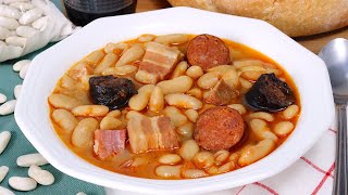 Fabada Asturiana en olla Rápida ¡Menos de la mitad de tiempo y todo sabor [upl. by Trela]