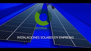 INSATALACIÓN de PANELES SOLARES en empresas [upl. by Conard]