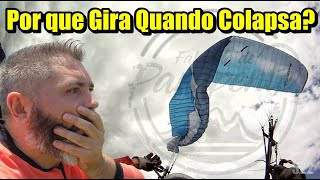 Por que o Parapente Gira Quando Colapsa  Falando de Parapente  Ricardo Chiessi [upl. by Audun]