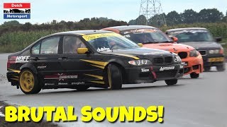 Modified BMW 330i E46  BRUTAL Drifts [upl. by Novonod501]