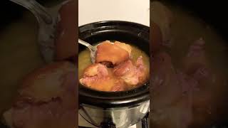 Ham Hocks In The Crockpot [upl. by Hgielrebma]