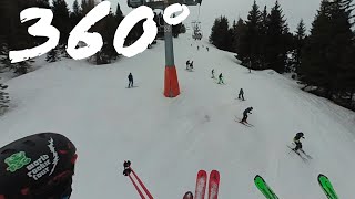 360° Zillertal Arena 4er Filzsteinbahn Speedy Funpark Hochkrimml [upl. by Nnylatsyrc]