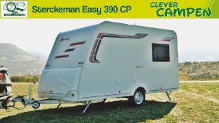 Sterckeman Easy 390 CP Was kann der DiscounterCaravan  Die TestCamper  Clever Campen [upl. by Papotto10]