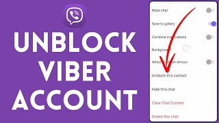 How to Unblock Viber Account 2024  Unblock Your Account on Viber [upl. by Ludvig614]