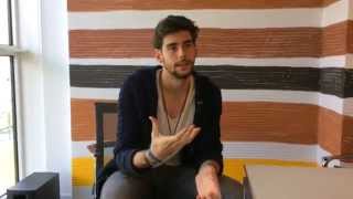 Intervista ad Alvaro SolerEntrevista a Alvaro Soler [upl. by Lorrac]