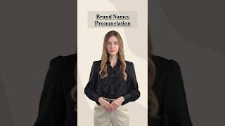 English Pronunciation Of Brands englishpronunciation englishpronunciationpractice brand [upl. by Hctud]