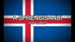 Á Sprengisandi  Icelandic Folk Song WITH LYRICS [upl. by Germaine]