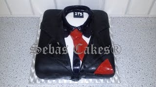 How To Make A Suit and Tie Cake [upl. by Nithsa234]