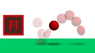 How To Create A Bouncing Ball Animation In Adobe Flash [upl. by Yelserp930]