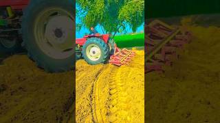 New Holland Fiat 640 4WD Tractor With 13 Tine CultivatorAgriculture farming video DGTRACTOR [upl. by Erund77]