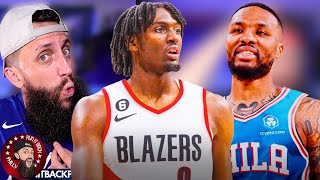 BREAKING Tyrese Maxey TRADE for Damian Lillard is NOT happening or is it [upl. by Nylesor518]