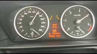 Bmw e60 535d 286BHP acceleration 120200kmh [upl. by Eitsirc]