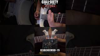 Kevin Sherwood  115 GUITAR COVER KSherwoodOps CallofDuty 115 codzombies guitarfyp [upl. by Mabelle560]