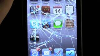 iPhone screen crack app [upl. by Anippesuig]