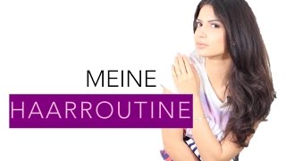 Meine Haarroutine schnell lange gesunde und volle Haare [upl. by Lasley]