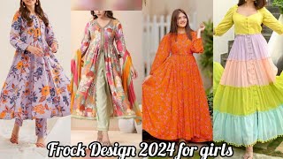 New Frock Designs 2024  Frock Ke Designs  Summer Frock Designs [upl. by Juliette]