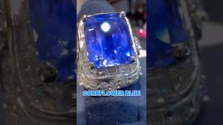 Beautiful example of a cornflower blue sapphire [upl. by Naloc]