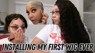 Attempting to Install a Wig for the FIRST Time EPIC FAIL [upl. by Nial]