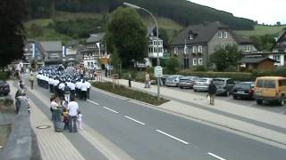 Schützenfest Schmallenberg  Oberkirchen 2009  Festzug am Sonntag [upl. by Kraus]