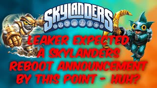 Skylanders Leaker quotExpected a Reboot Announcement by Nowquot  Huh [upl. by Flavian]