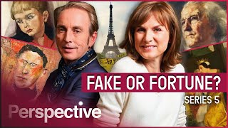 Can Art Experts Prove Four Mystery Paintings Are Real  Fake Or Fortune Full Series 5 [upl. by Bevis]