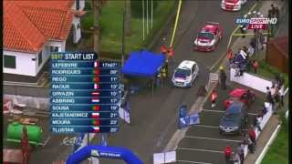 ERC SATA Rallye Açores 2014  SS17 Tronqueira 2 Eurosport LIVE [upl. by Rennold526]